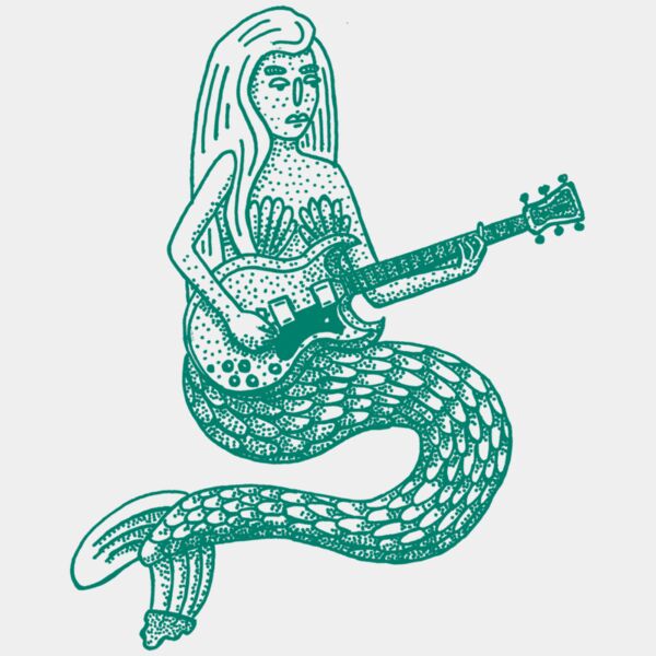 Siren Pocket  White T  Thumbnail